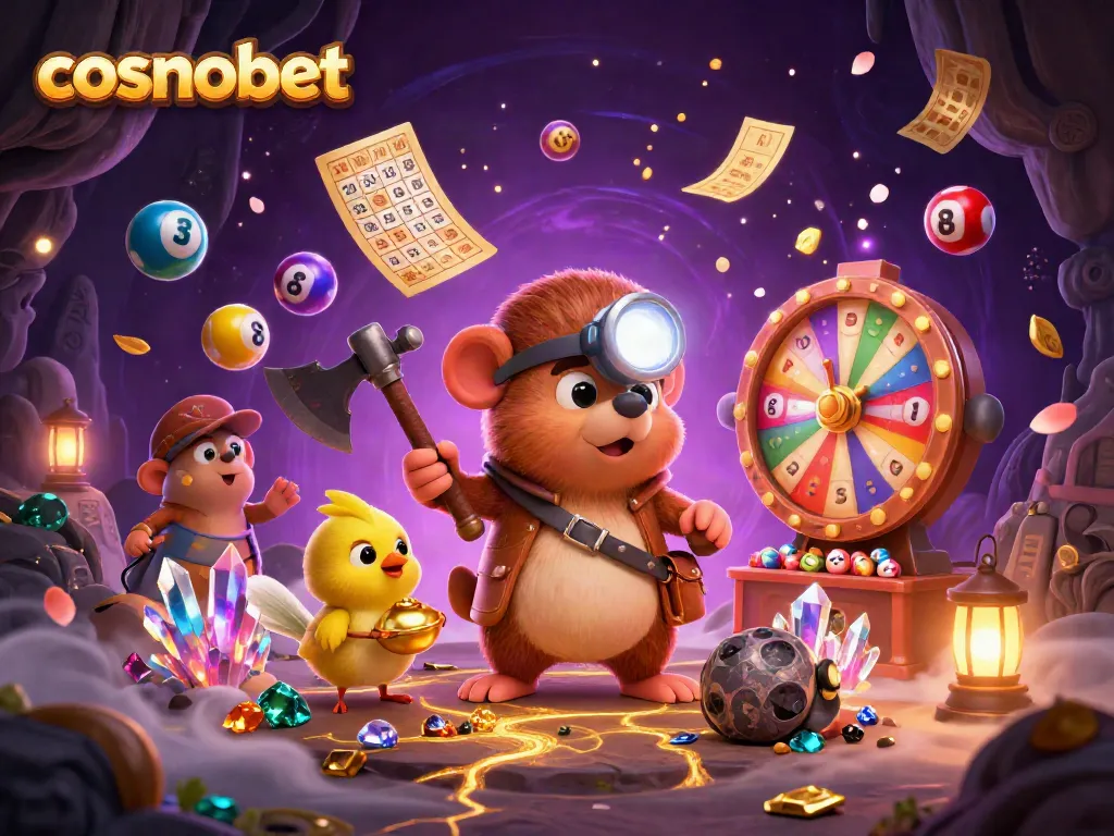 Bet on the excitement with cosmobet while enjoying colorful lottery themes and rich casino vibes.