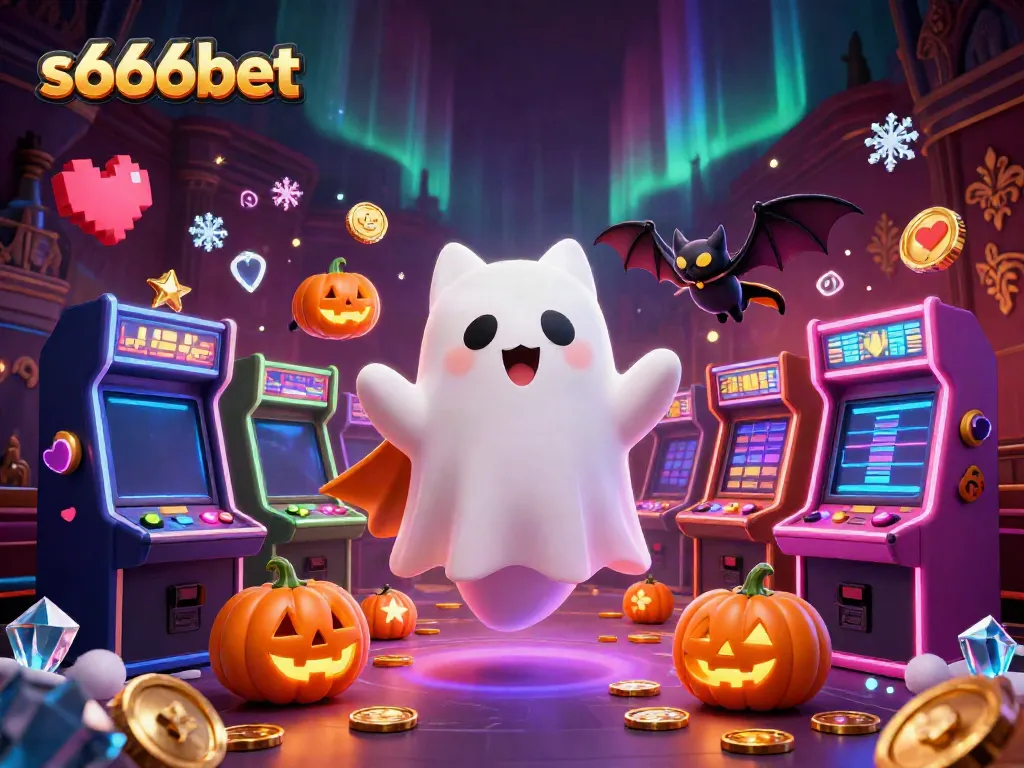Engage with the lively atmosphere of s666bet’s haunted casino, featuring playful ghost cat companions.