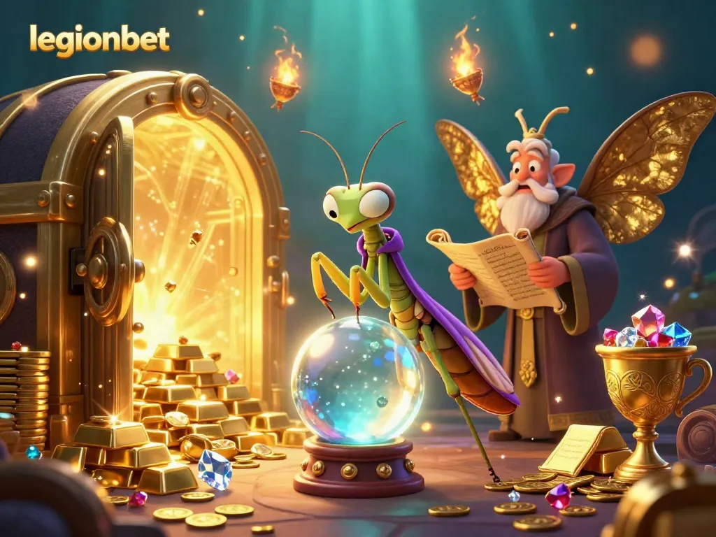 Engage with legionbet's magical gaming world, featuring vibrant characters and thrilling treasures.