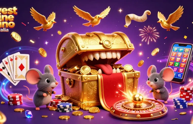 Experience the vibrant energy of the newest online casino Australia with adventurous mice and treasures.